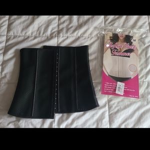 Latex breathable waist trainer